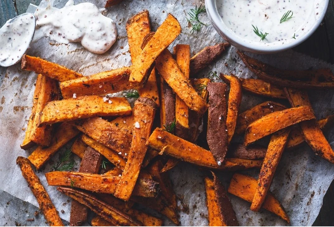 Baked BBQ Potato Wedges - Mace