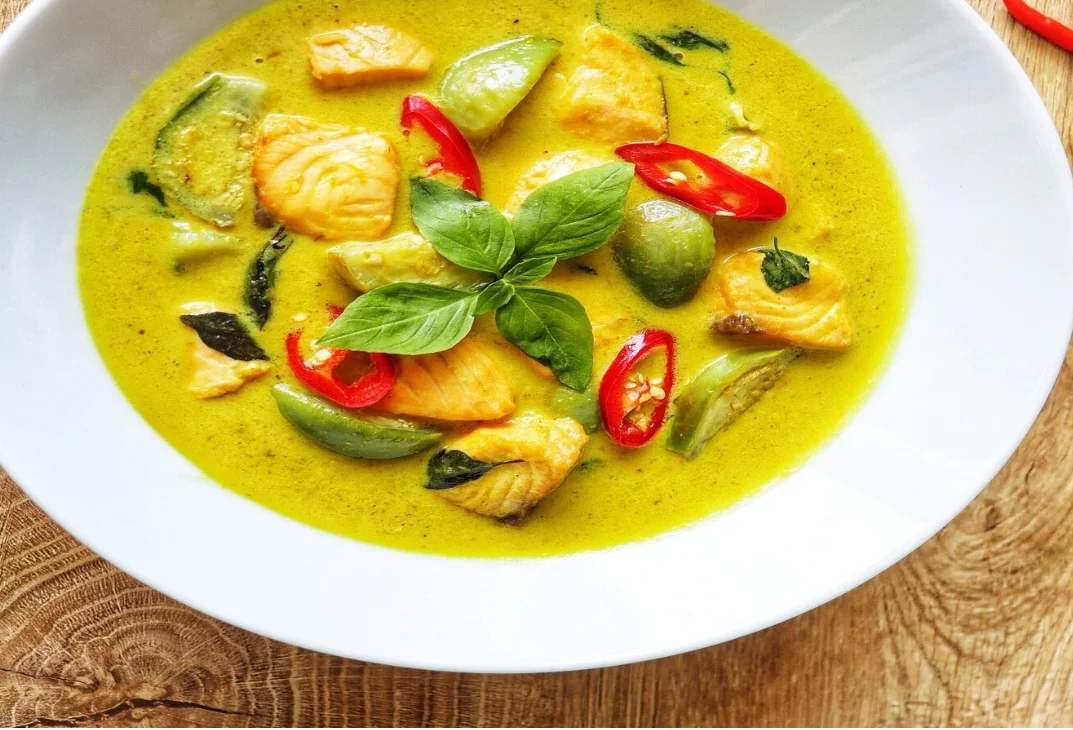 Green Thai Salmon Curry - Mace